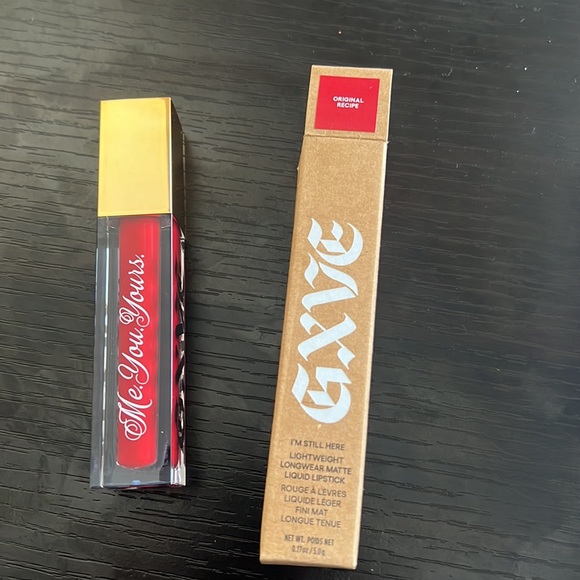 Nib GXVE Gwen Stefani original recipe red lightweight long-wear matte lipstick - Picture 2 of 8